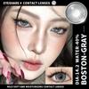Eyeshare 2pcs Blue Natural Color Contact Lenses for Eyes Brown Lenses Colorcon Korean Lenses Yearly Beauty Brown Eye Contacts