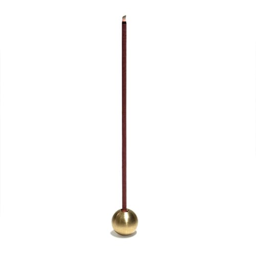 Sin. Brass Incense Holder, Round, for Buddhist Altars and Incense Burners, Stylish Incense Holder