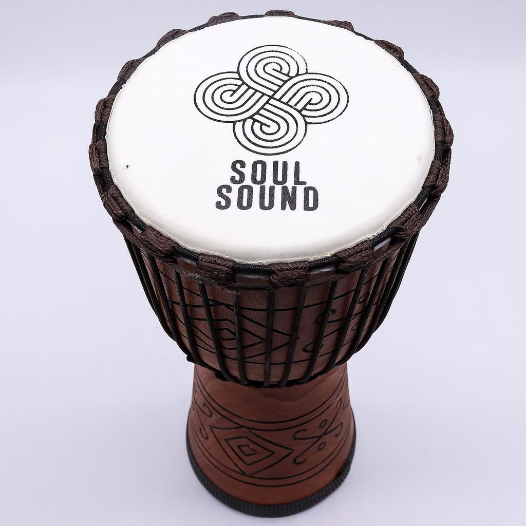 Large Pro Djembe Drum – Soul Sound (low) – 50cm (22cm Diia)