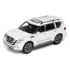 1/32 Nissan Patrol литой под давлением Y62 игрушечная модель автомобиля с багажником для путешествий звук и свет инерционный автомобиль коллекция детских игрушек