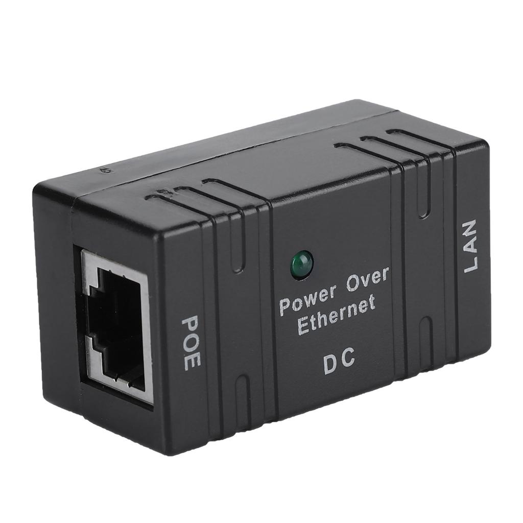 Мини POE комбайнер-разделитель универсальный разъем RJ45 AP сетевой мост POE инжектор черный