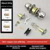 Stainless Steel Ball Door Lock for Bathroom or Restroom (Model 5831)