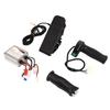 48V 500W Electric Bicycle Brushed Controller Electric Bike Conversion Kit with 4 Speed Throttle Grip Throttle Pedal