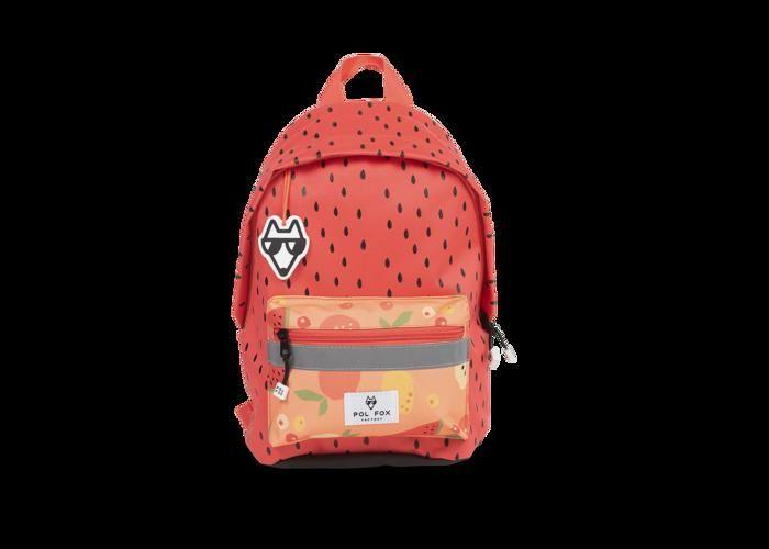 Sac à dos - POL FOX - Tutti Frutti - Multicolore - 25cm x 30cm x 10cm - Maternelle
