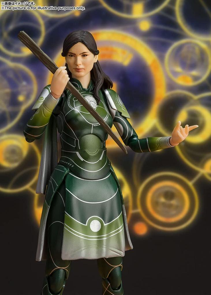 TAMASHII NATIONS MARVEL Eternals Sersi 145 мм окрашенная подвижная фигурка SHFiguarts приблизительно. ПВХ и АБС