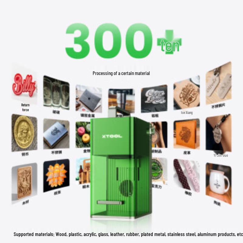 XTOOL F1 10 Вт Портативный лазерный гравер и резак, штекер CN (адаптер в комплекте)