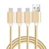 [End of the Edo Period] 3in1 Charging Cable USB Type-C 1.2m Gold Gold Cable Charging Cable 3in1 3 Units Ippon Sanyaku Type C iPhone15 USB-C Type C