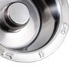 Stainless Steel Pet Slow Feeder Bowl Durable Easy Clean Cat Food Dish Anti-Choke Anti-Slip Dog Water Bowl for Cat Dog