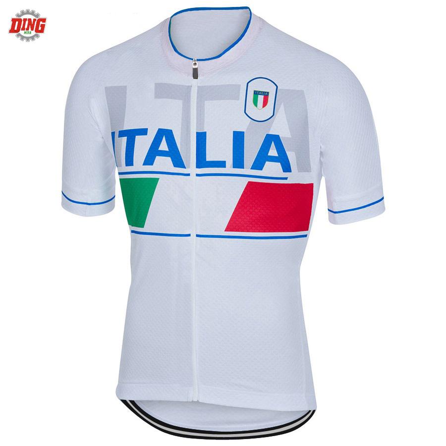 Белый комплект велосипедной формы Ropa Ciclismo Мужской с коротким рукавом Командная велоодежда Комплект формы Велошорты с лямками Гелевая прокладка MTB