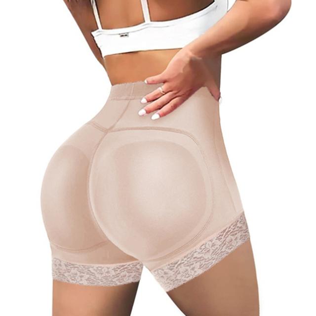 Women Body Shaper Padded Butt Lifter Panty Butt Hip Enhancer Fake Hip Shapwear Briefs Push Up Panties Ladies Booty Shorts