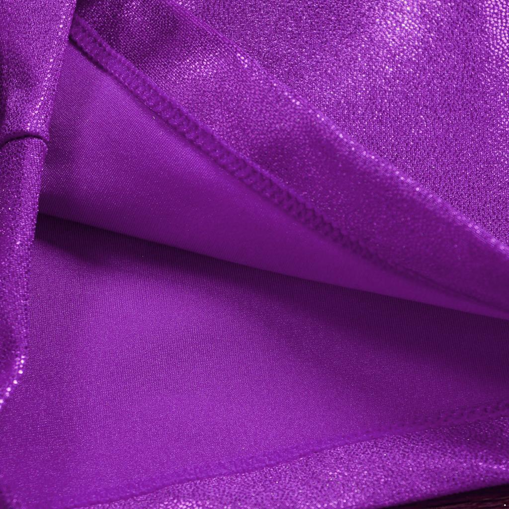 Детские шорты с блестящим металлическим эластичным поясом для девочек, спортивные шорты для тренировок в тренажерном зале и танцах