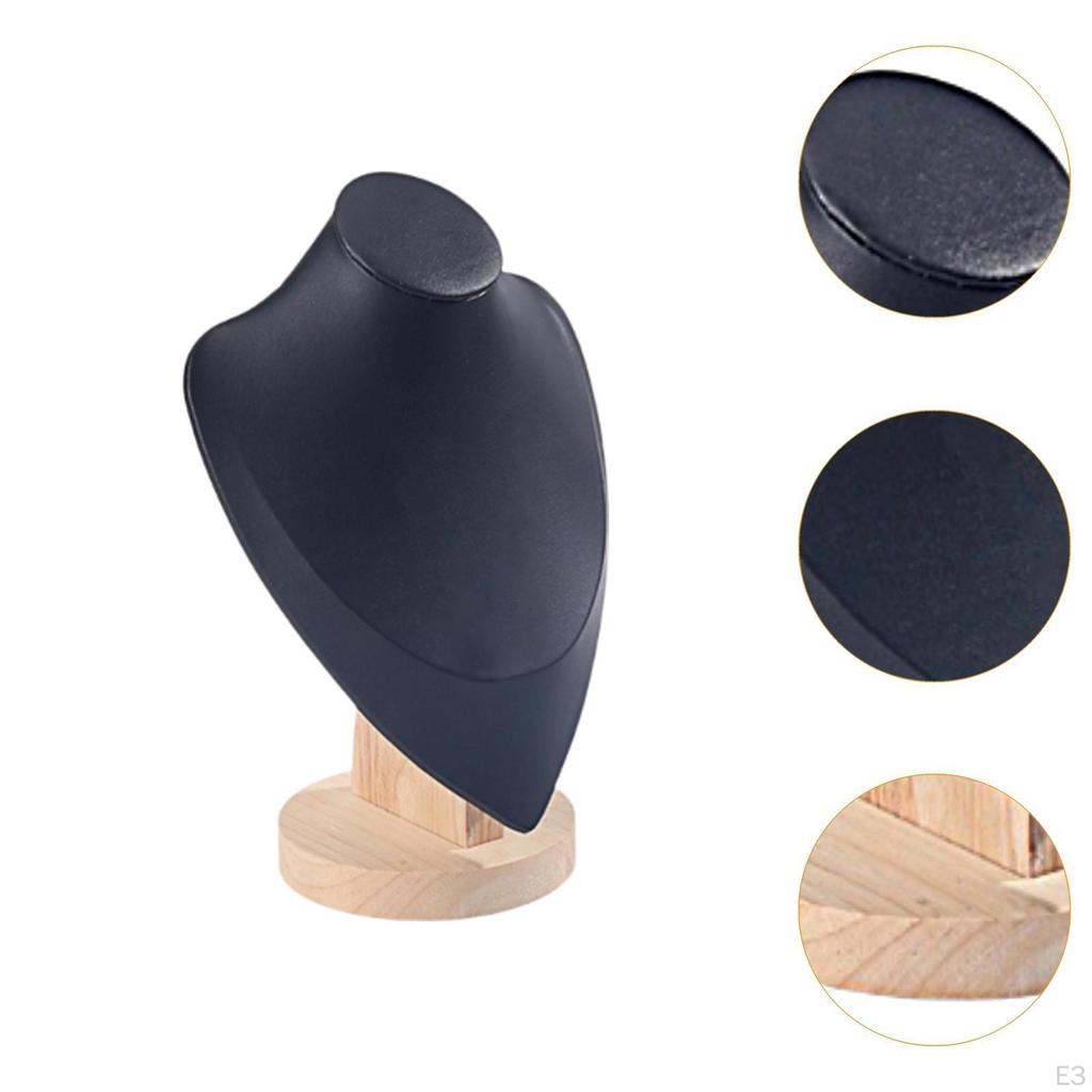 Jewelry Display Bust Stand for Necklaces, Retail Store Countertop Holder