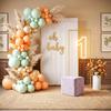 Gold Wedding Arch Backdrop Stand Square Stand, Set of 3, 6.6FT + 5.9FT +4.9FT, Metal Balloon and Flower Frame for Birthday Party, Baby Shower,