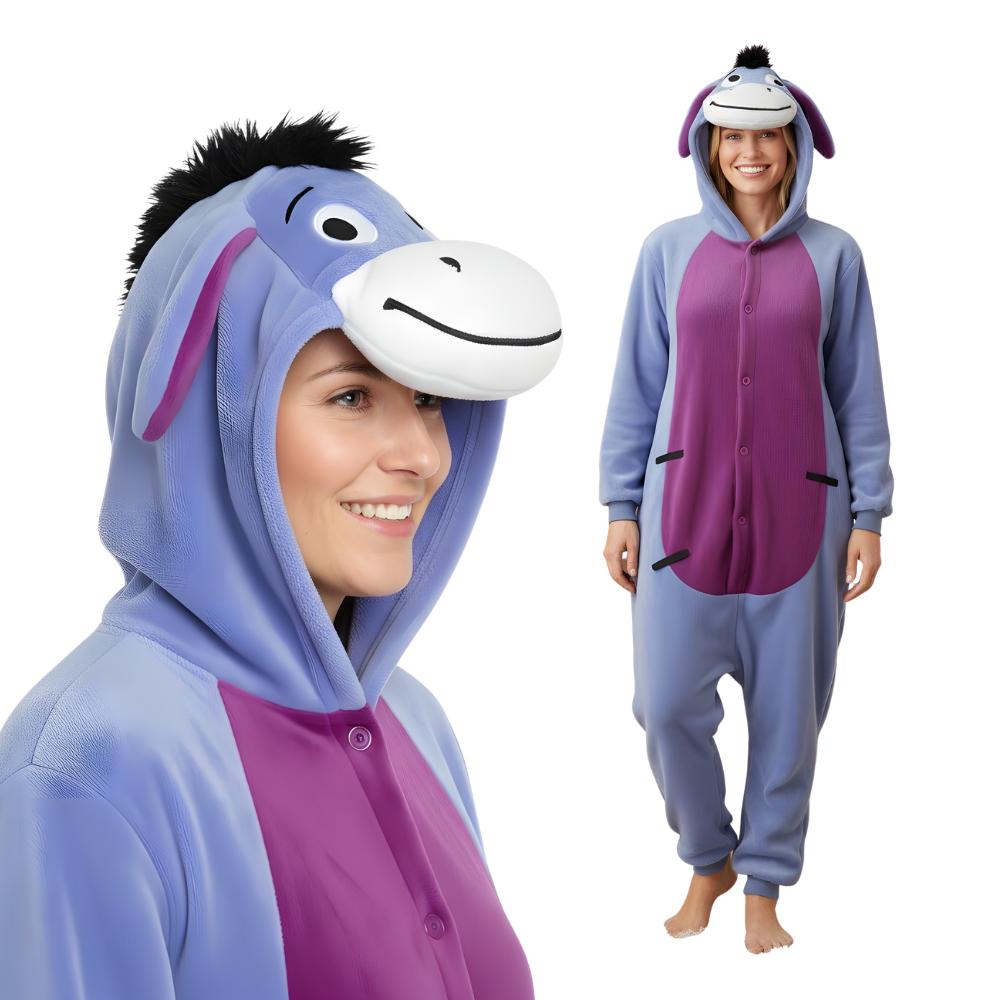 Комбинезон Пижама Кигуруми Костюм Осел Иа-Иа : 145-155см