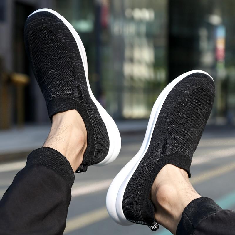 Мужские кроссовки, удобные спортивные трендовые легкие прогулочные кроссовки на плоской подошве, дышащие мужские кроссовки Zapatillas