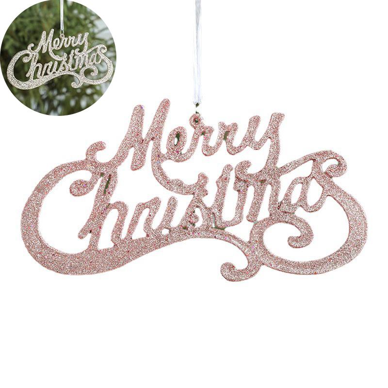 Бантинг Великобритания Рождественский домашний декор дверной висящий знак украшение БЛЕСК С РОЖДЕСТВОМ