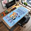 Bluey Customize Text Mouse Pad Keyboard Pad HD Print Desk Pad Non-Slip Rubber Base Perfect for Office Laptop Gaming Setup