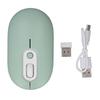 2.4GHz BT Wireless Mouse Portable Light Up Mouse with Receiver 500mAh Quiet Click 80012001600 DPI