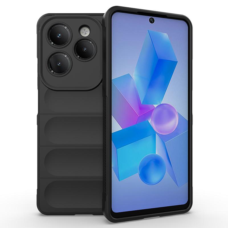 Shockproof Case For Infinix Hot 40 Pro Note 30 Smart 8 4G Cover Liquid Silicone Back Coque for Tecno Spark 20 20C GO 2024 Fundas