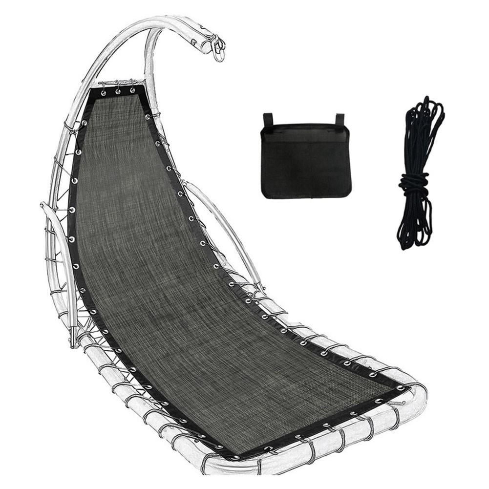 Подвесное кресло-качели, сменная ткань сиденья, рассчитанная на долговечность