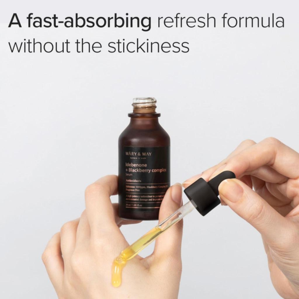 Mary&May Идебенон + комплексная сыворотка ежевики 30 мл
