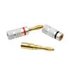 CERRXIAN Banana Plug 4mm Gold Screw-Tight CBP-4G