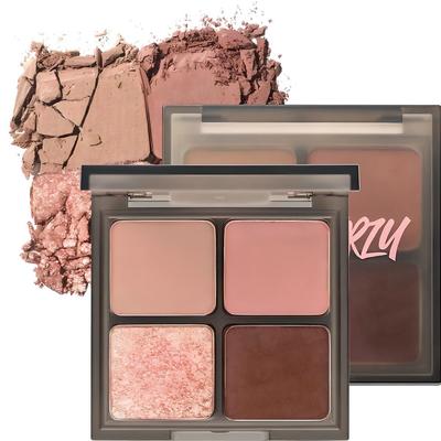 Палитра теней Merge Mood Fit, S1 Amusing Rose, 1 шт.