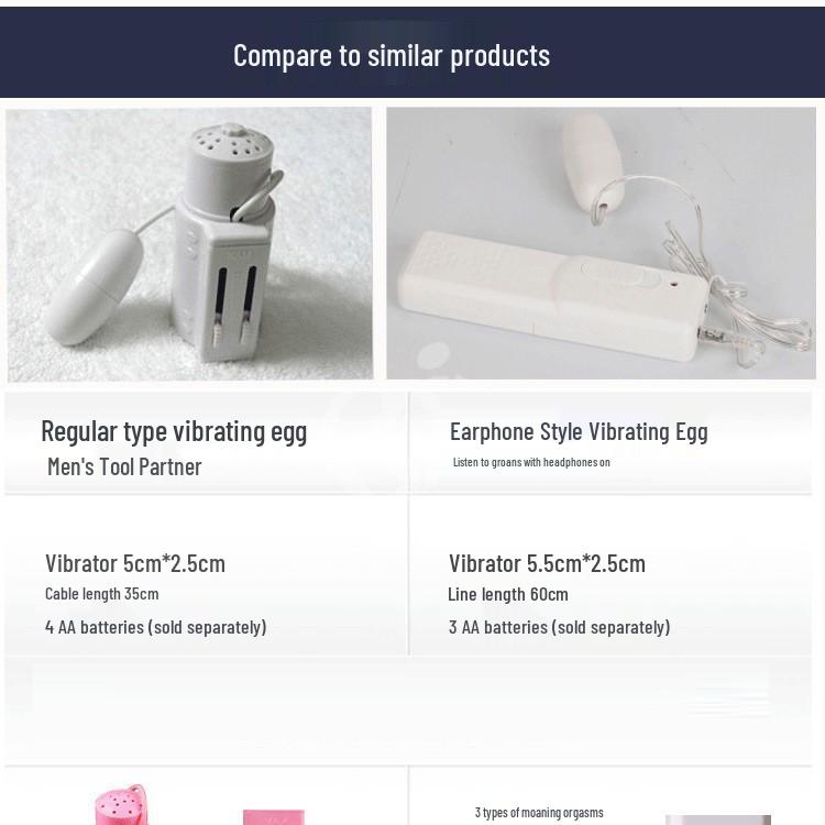 Мини-клиторальный вибратор с вибрацией для одного уха для женщин