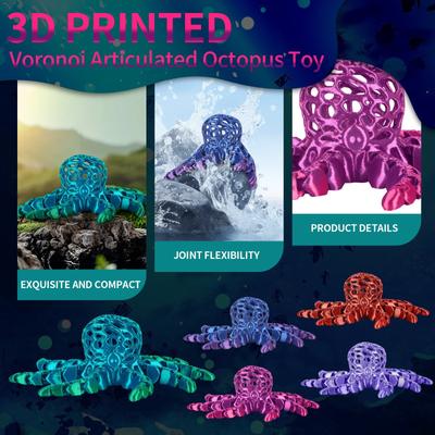 3D-печатная шарнирная гибкая игрушка, креативная игрушка, декоративная шарнирная модель для взрослых и детей