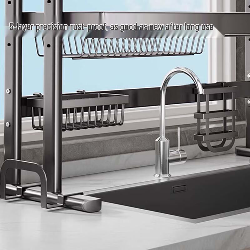 Многофункциональная кухонная настольная сушилка для посуды