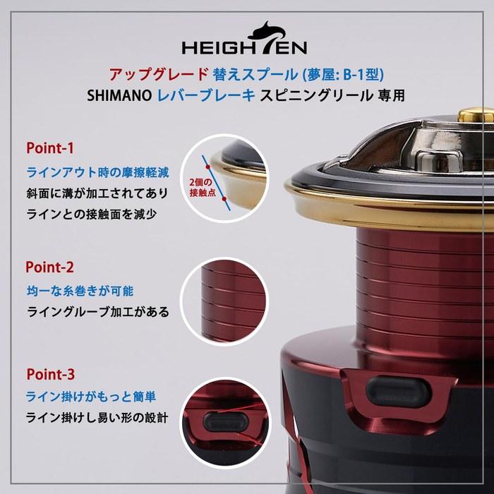 Шпуля катушки Shimano BB-X Technium Fireblood Hyperforce Despina Larissa (Красный - Обновление) (HT13702)