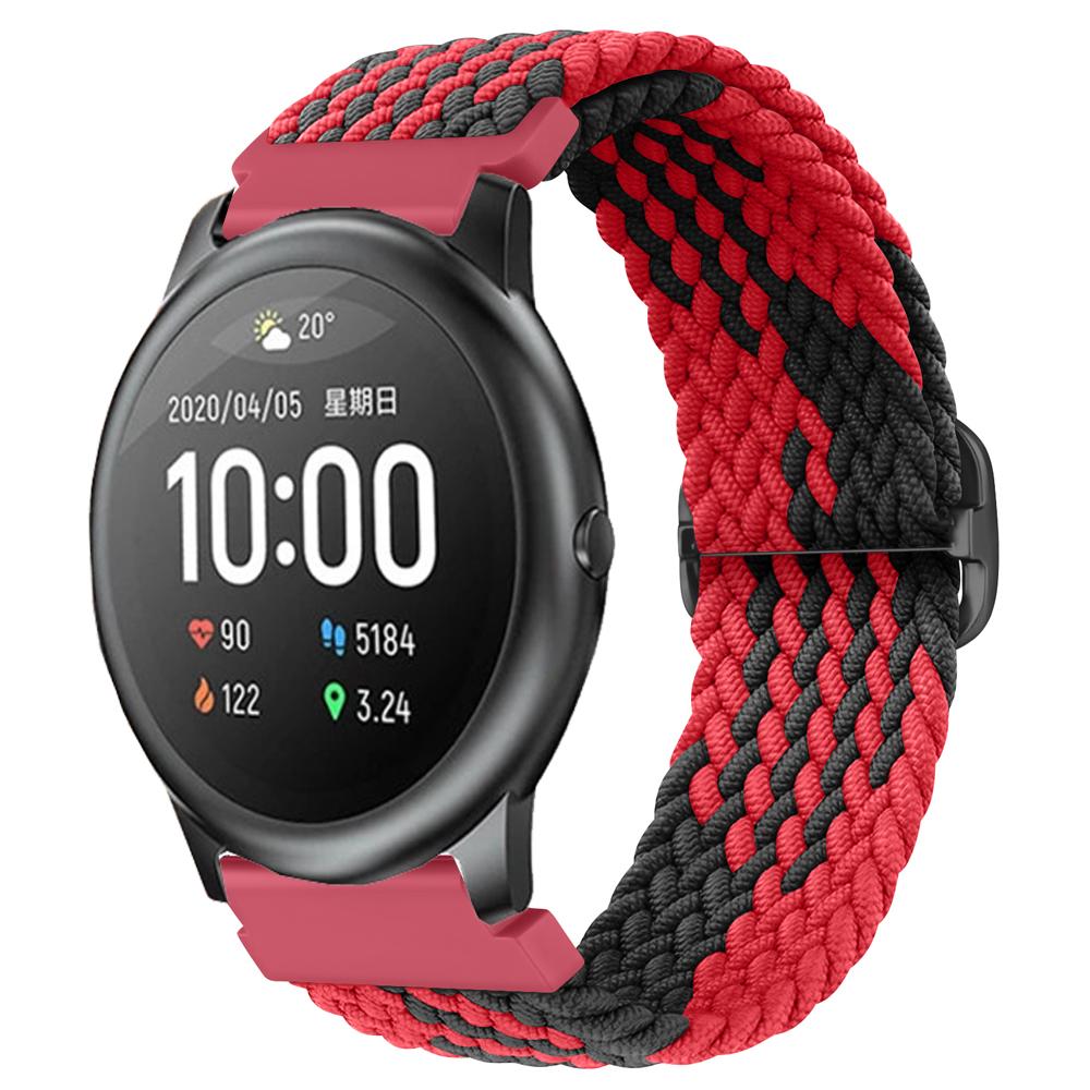 20 мм Нейлоновый Ремешок Для Для Haylou RS4 LS12/RS4 Plus/Ls02 Умные Часы Ремешок Спортивные Ремни Для Xiaomi Mibro Lite Color Air Strap Correa