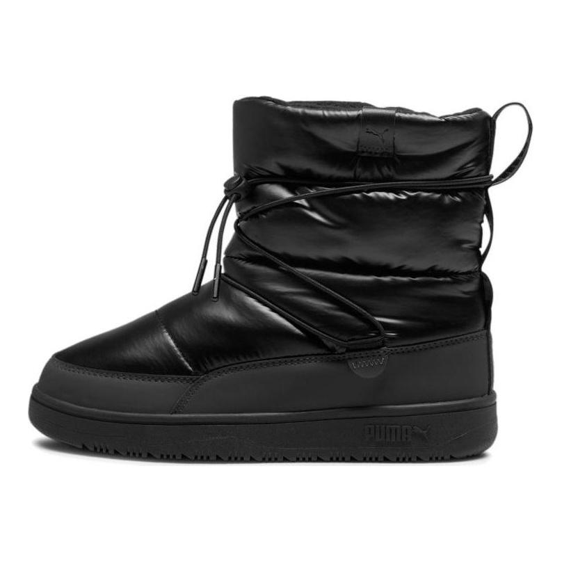 Puma Snowbae Удобные Универсальные Короткие Снежные Ботинки Женские ботинки Черные 393931-01