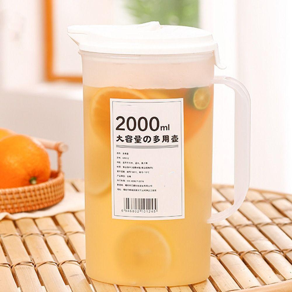 Большая емкость кувшин для воды прозрачный фруктовый чай напиток чайник кухонный холодильник