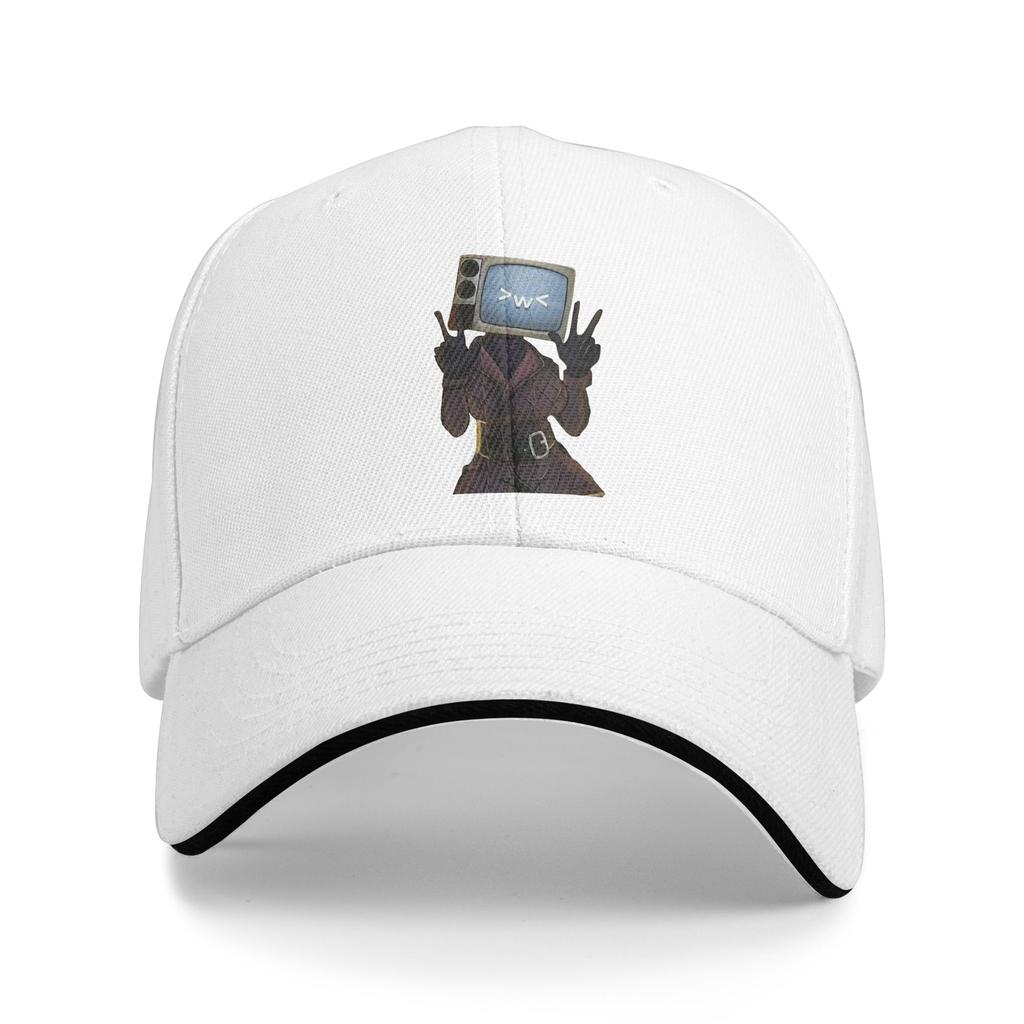 Skibidi Toilet Head Baseball Caps Fashion Game Sandwich Hat Unisex Women Adjustable Sun Hat Travel Gift