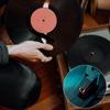 Набор из 4 шт. Щетка для чистки иглы проигрывателя с алмазным наконечником Часть фонографа Замена иглы Пластиковая текстура для фонографа
