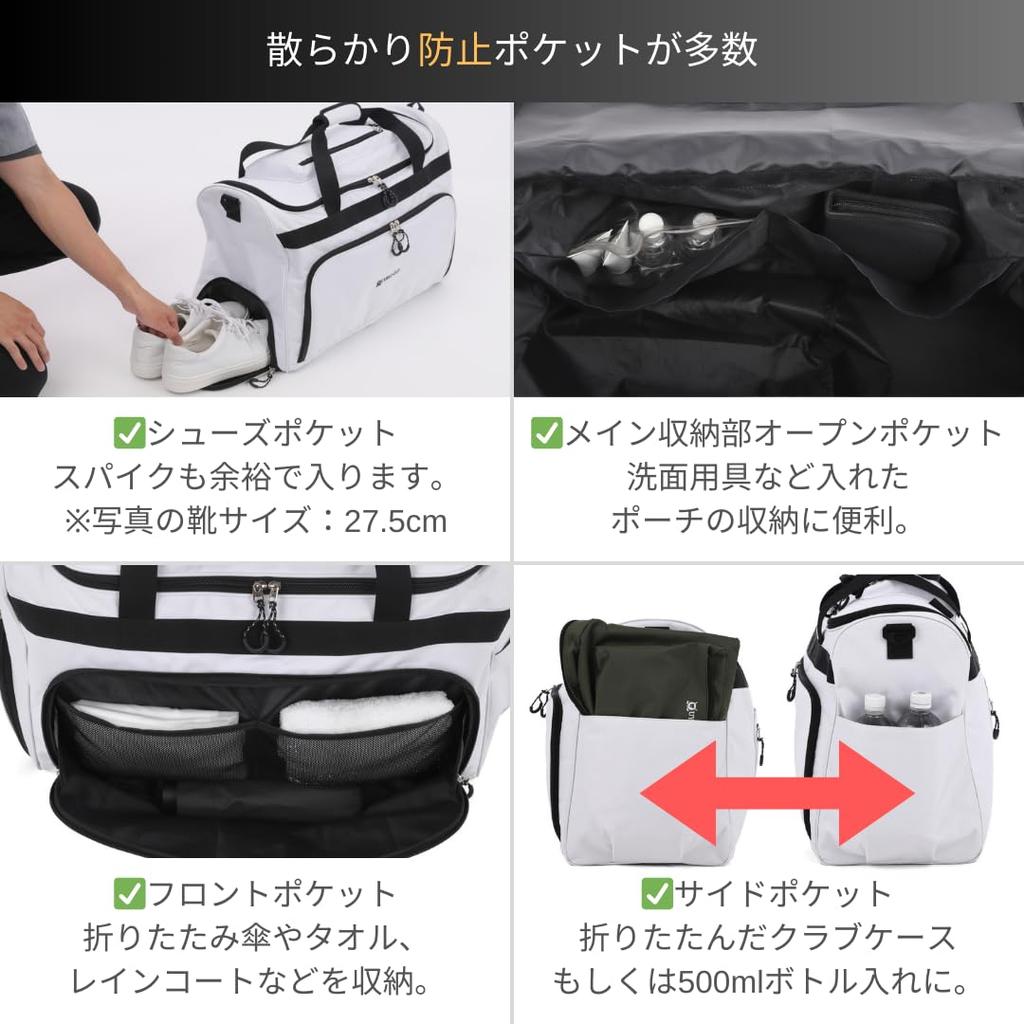 UYBAG [Гольф и путешествия в одном] Бостонская сумка мужская 53л сумка для гольфа спортивная сумка uy26 (02.Койот)