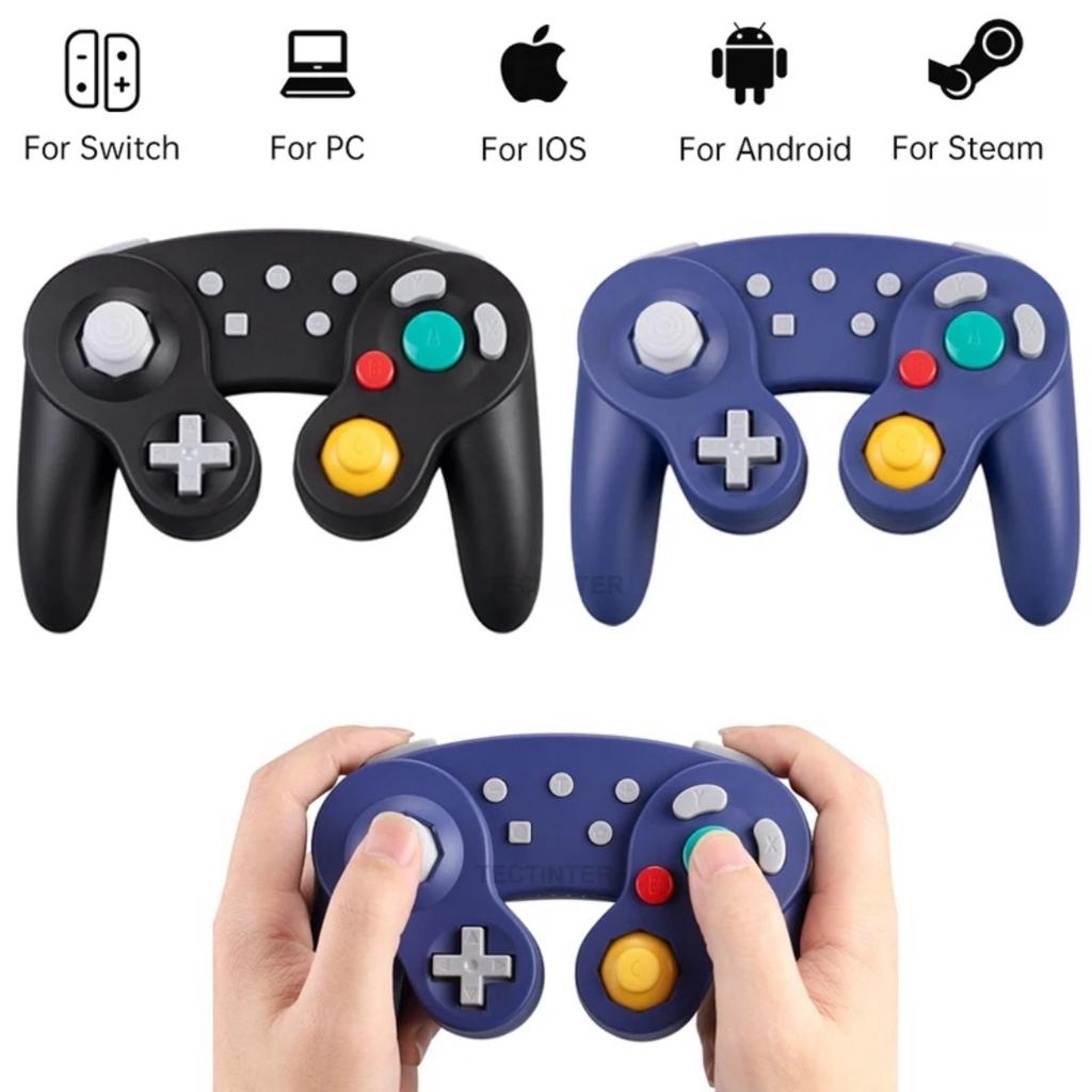 Bluetooth Gamepad Wireless GC Controller для Switch Gamecube, совместимый с Nintendo Switch/Lite Controller для ПК-джойстика