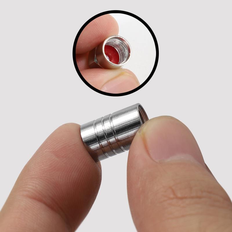 4Pcs Car Styling Metal Wheel Tire Valve Caps Dust Accessories For KIA Rio 4 Ev3 ev6 Niro Stonic Sportage GT-Line Ceed Picanto K9 UHNPV1