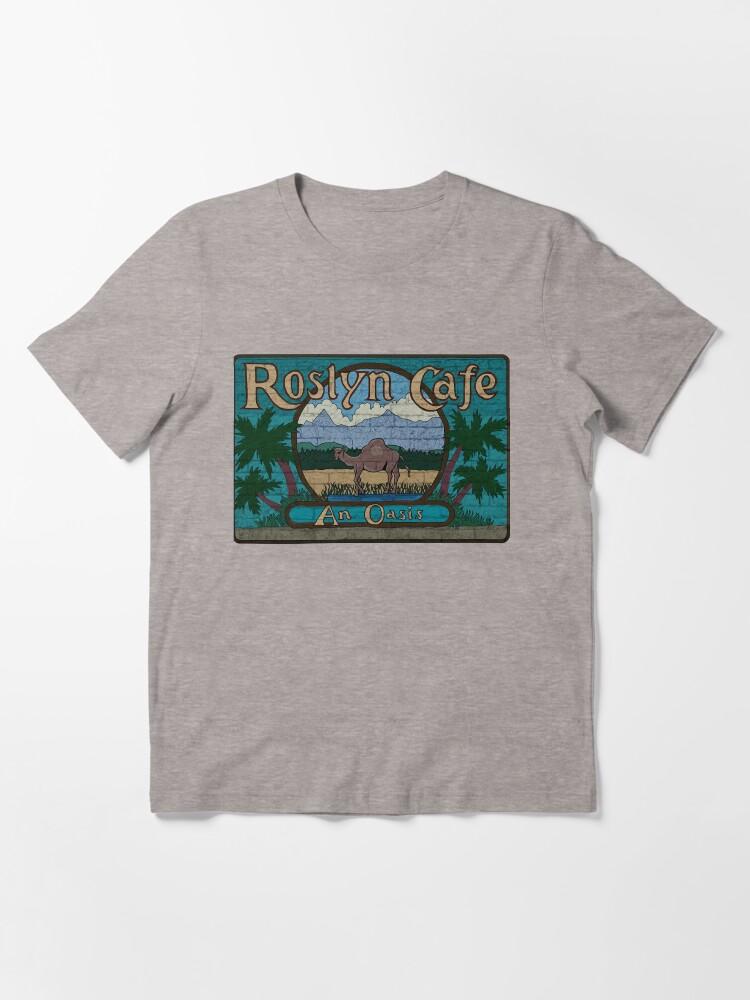 Oasiss Rosyln Cafe - Оазис, вдохновленный классической базовой футболкой Northern Exposure