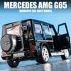 1:32 Mercedes-Benz G65 модель автомобиля из сплава, литая под давлением игрушка, внедорожники, акустооптический автомобиль с возможностью открытия двери, подарок для детей
