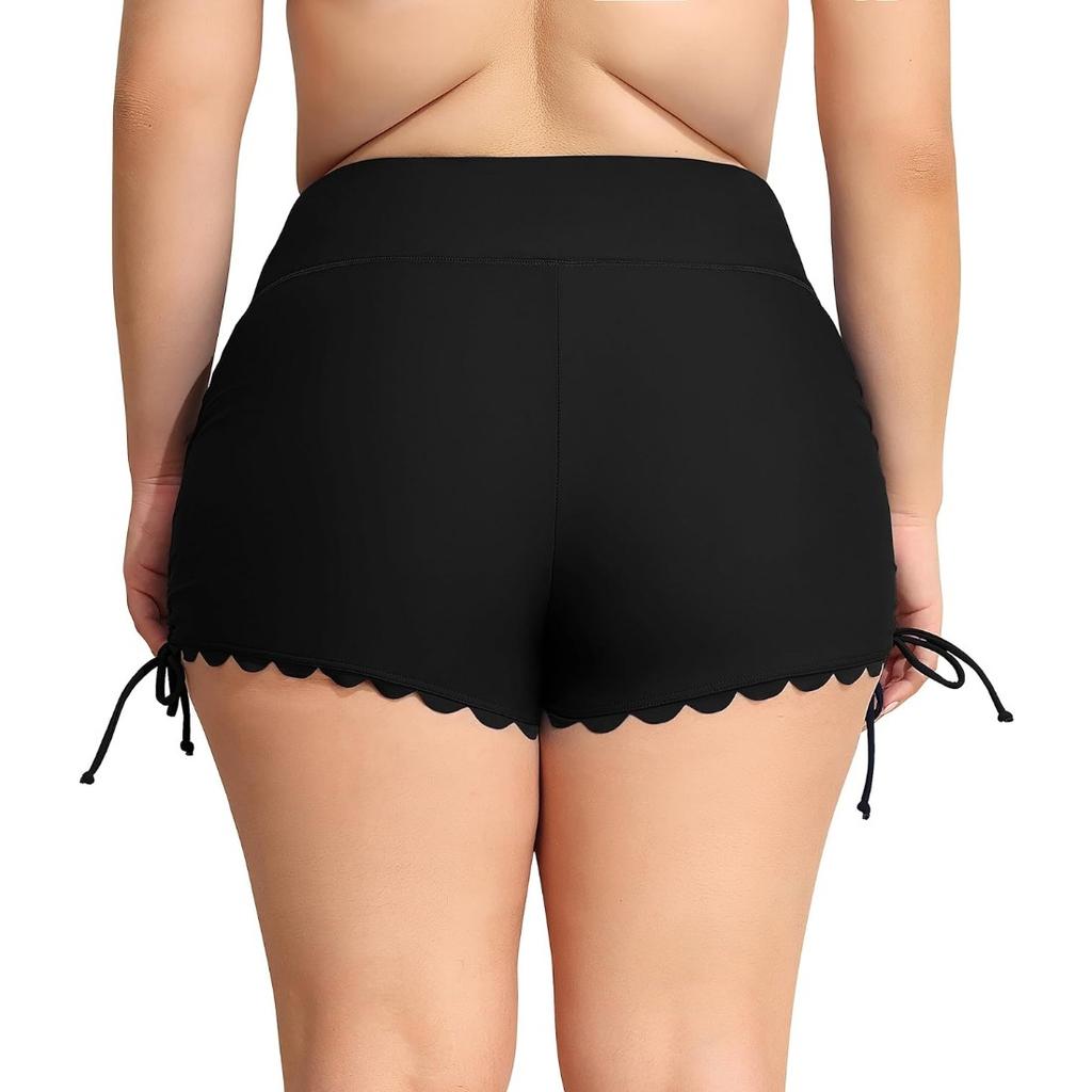 Charmleaks Женские шорты для плавания Шорты для купальника с высокой талией Шорты для плавания с нижней частью