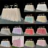 Tutu Table Skirt Wonderland Tulle Skirting Gold Brown Wedding Birthday Baby Shower Home Banquet Party Decoration