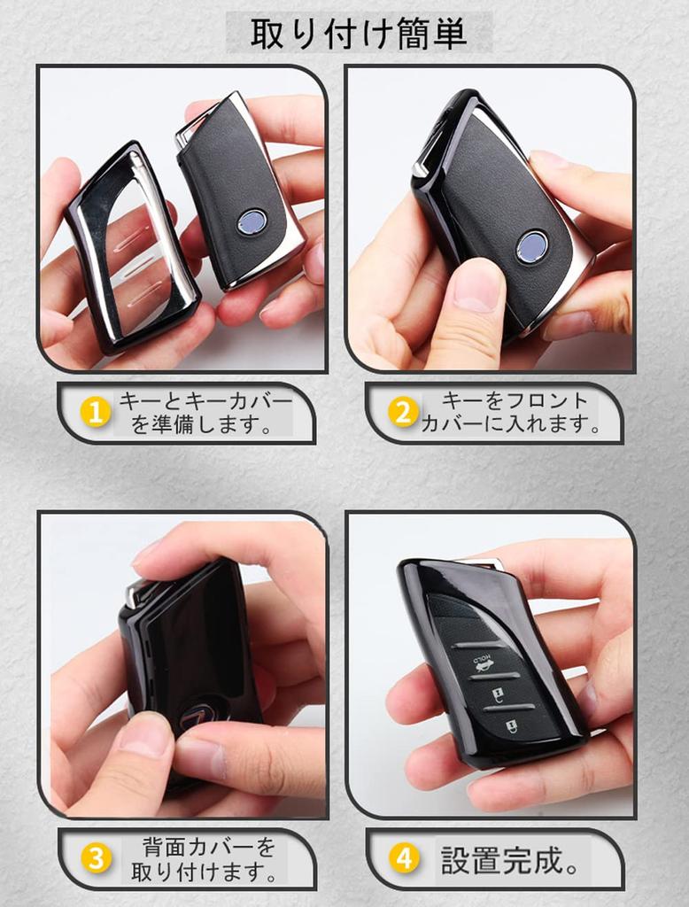 Кожаный чехол для ключа Lexus LC LS UX ES, чехол для смарт-ключа, брелок