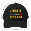 Бейсбольная кепка Atropia Veteran, черные спортивные кепки, новая женская кепка унисекс, кепка