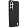 BMW Leather Hot Stamp MagSafe Case for Samsung Galaxy S26 Black