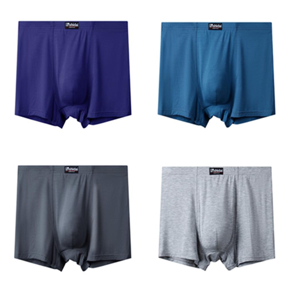 4 шт. Большой размер Мужское нижнее белье Трусы Дышащие трусы Модал Большой размер Боксеры шорты 3XL 4XL 5XL 6XL 7XL 8XL 9XL 10XL 11XL 12XL 13XL