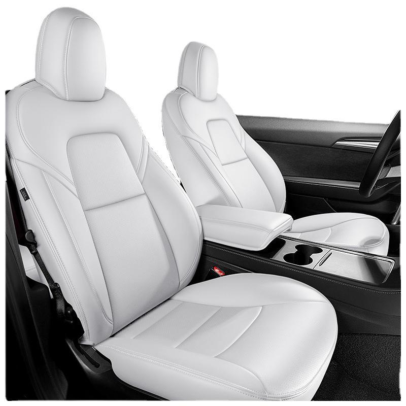 Чехол на сиденье из натуральной кожи для Tesla Model 3/Y