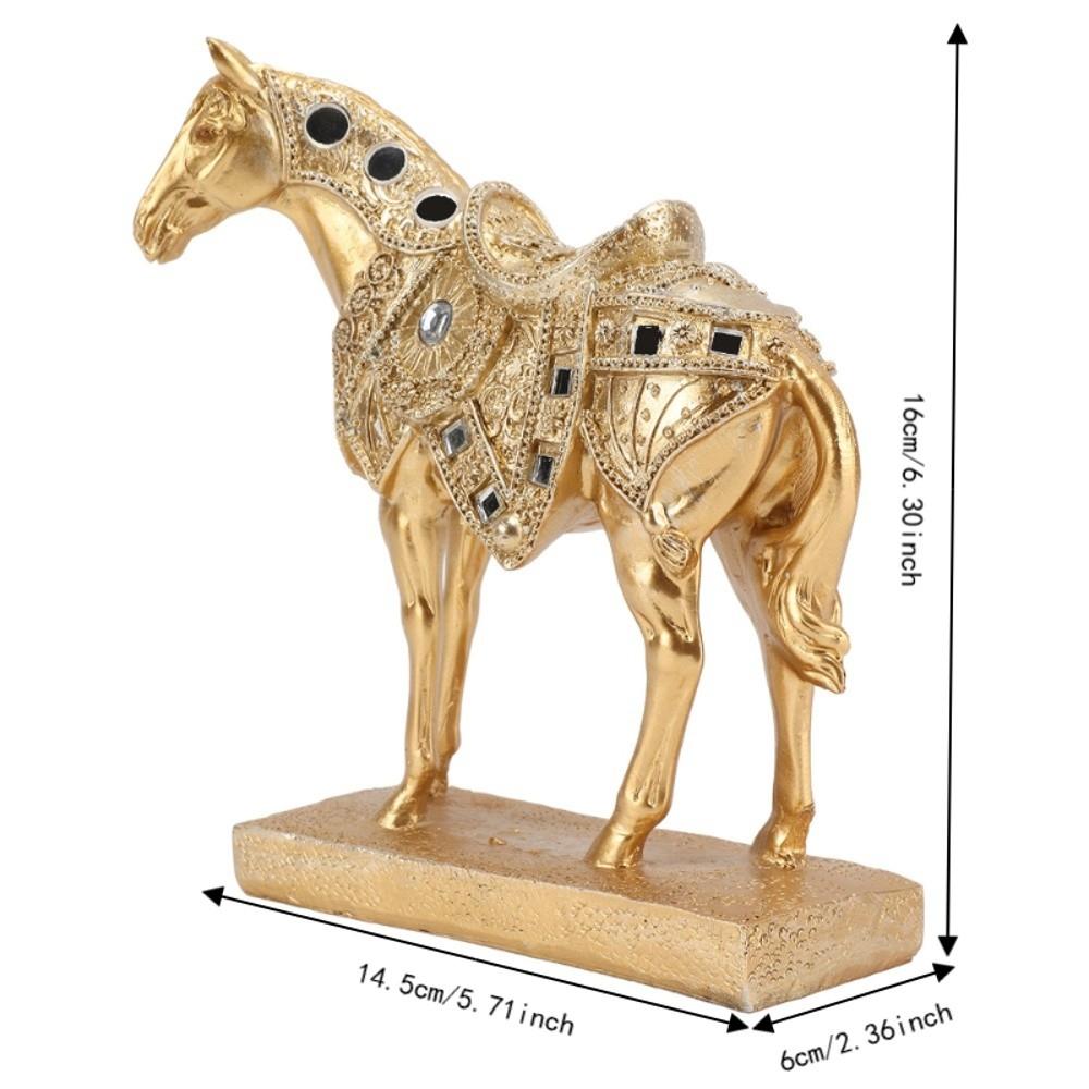 Horse Indoor Outdoor Animal Statue Personal Collection Cabinet Decor