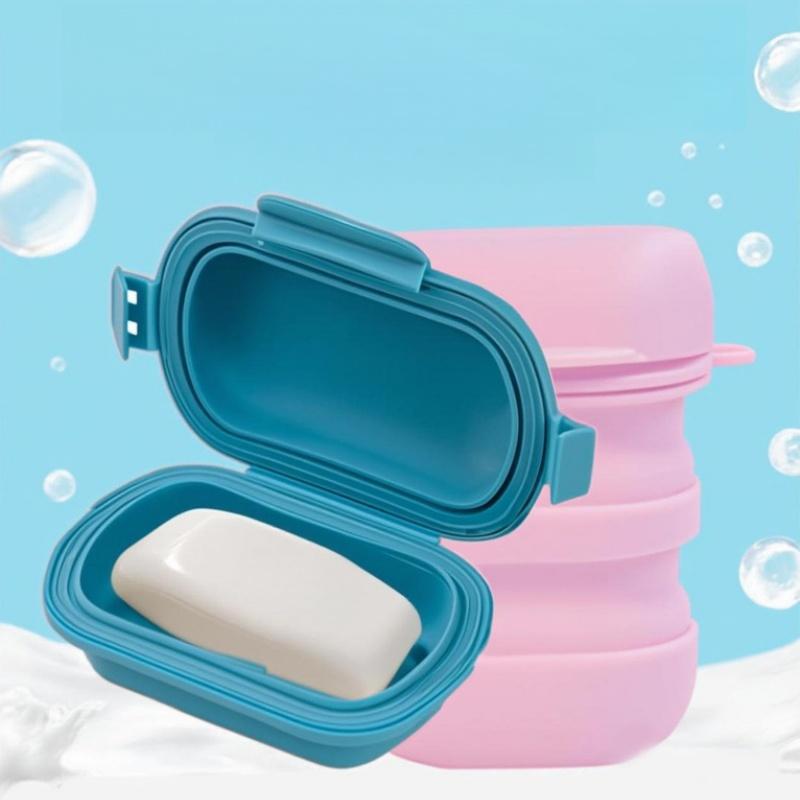 Travel Ready Soap Dish: Leak Proof Design Keeps Your Soap Fresh and Dry